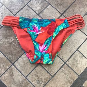 Xhilaration Tropical Bikini Bottoms Size S